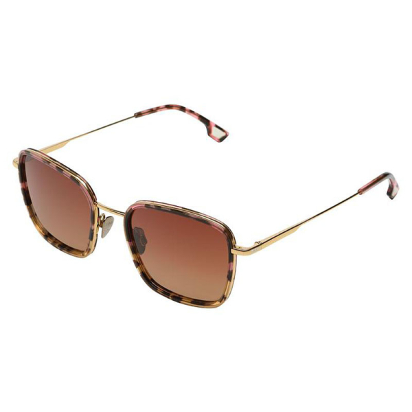 Komono Sonnenbrille Don Havanna, Candy White gold,  getönte Gläser, Seitenansicht